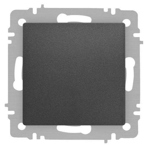 Выключатель 1-кл. СП Accent 6-101-07 10А IP20 250В AL/CU графит Intro Б0063459