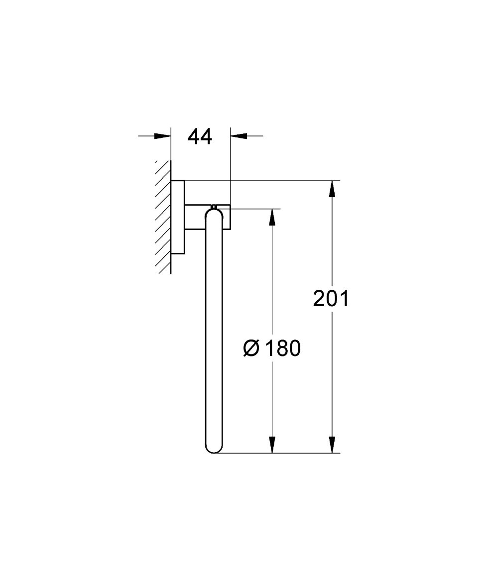 Полотенцедержатель Grohe Essentials 40365001