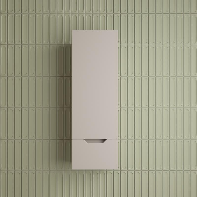 Пенал "Остин" 360 см подвесной 1 ящик крем эмаль PLUS