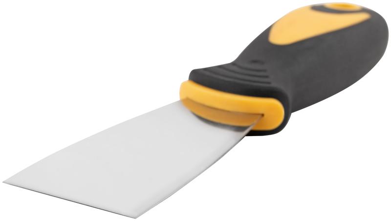 Шпатель нерж. сталь прорезиненная ручка 1. 5дюйм (38мм) FIT 06692