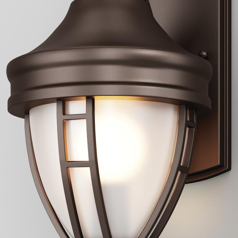 Светильник Rivoli 1х60Вт E27 IP44 бра настен. Maytoni O027WL-01B