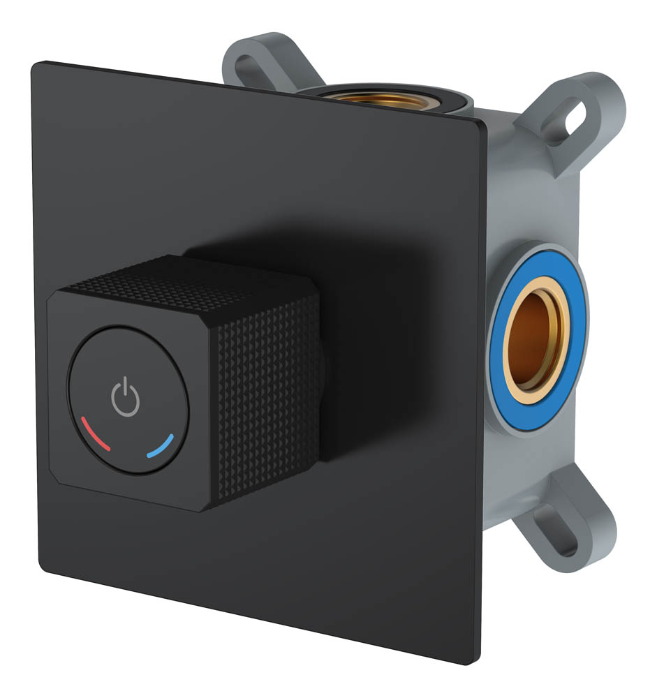 Смеситель автоматический для раковины QUAD Gun Metal