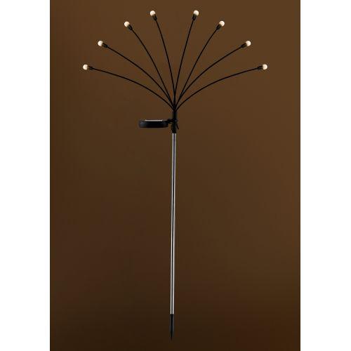 Светильник уличный ERASF23-10 Веер на солнечной батарее садовый 72см 8LED ЭРА Б0062358