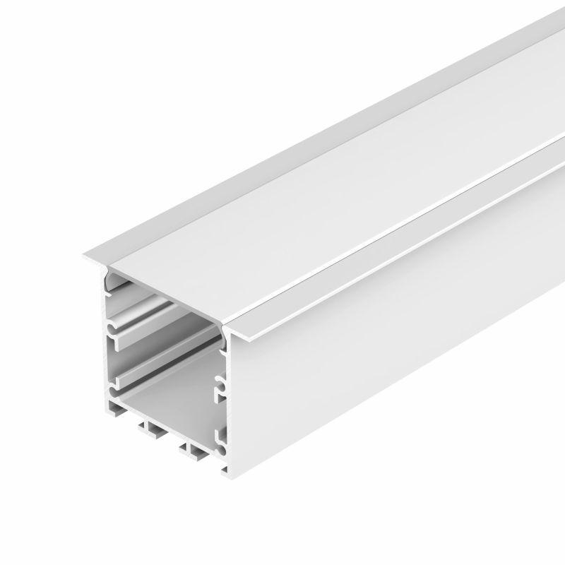 Профиль LINIA49-F-M-2500 WHITE L2500 алюм. Arlight 059365