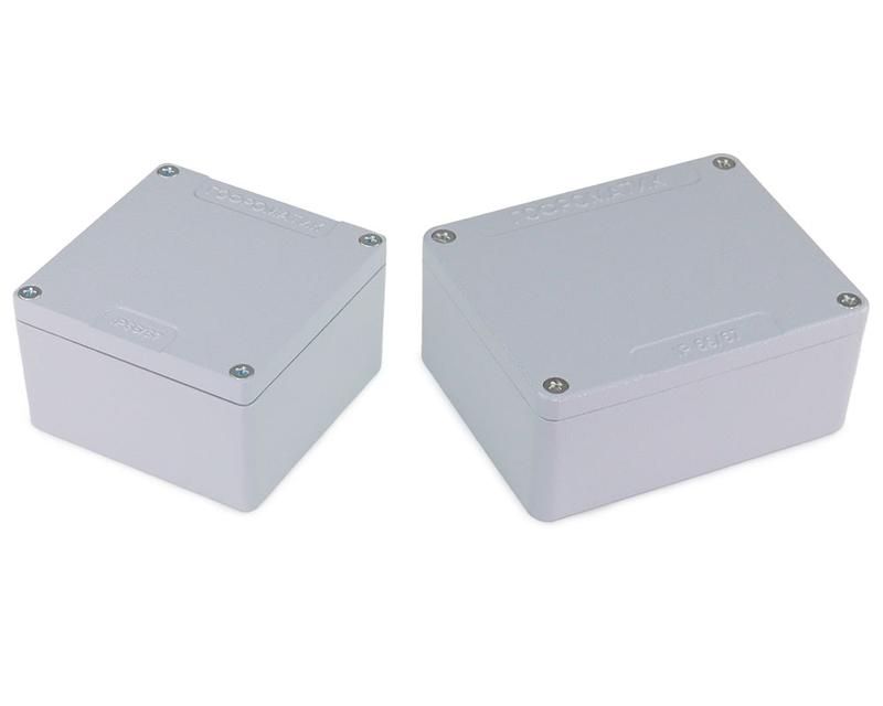 Коробка ответвительная 100х100х61 IP66/67 алюм. ГОФРОМАТИК zeta30391