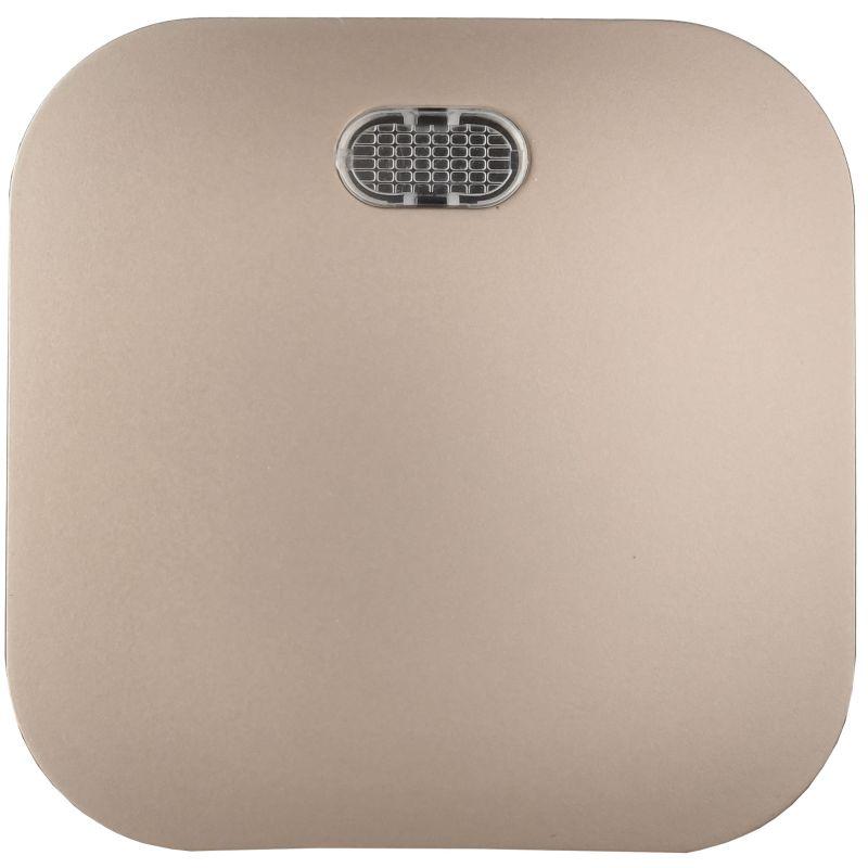 Выключатель 1-кл. ОП GLORY ВС20-1-1-ХШм 10А с индикацией шампань матов. IEK EVH11-K37M-10