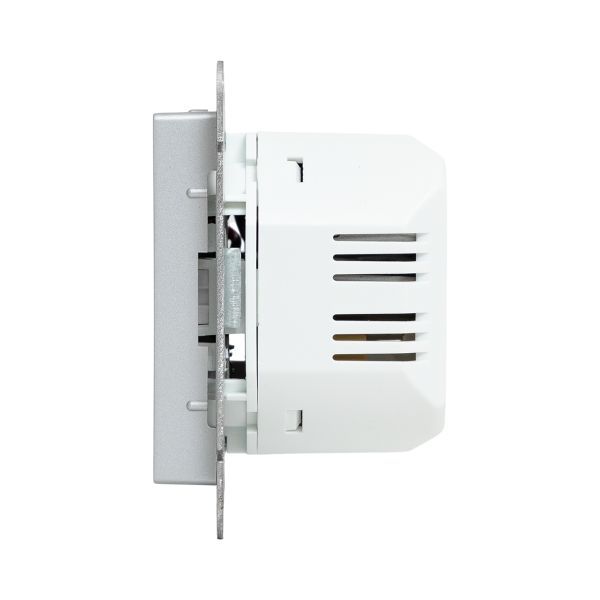 Розетка СП Эпика USB-С быстрая механизм алюм. EKF UP1-SOA-USBCF