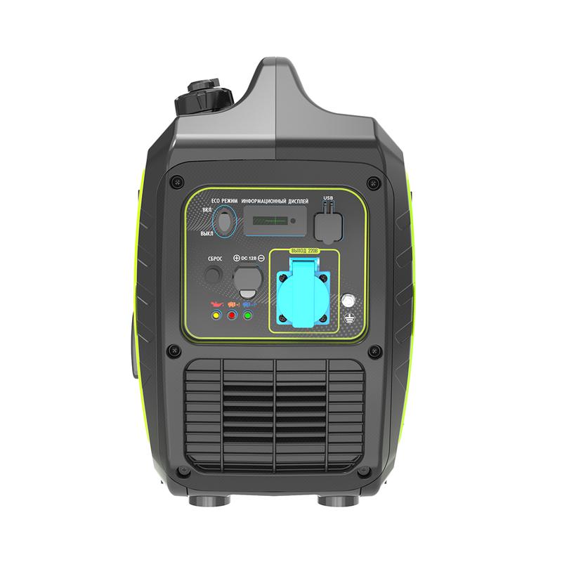 Генератор бензиновый инверторный URS-P2800i 1ф макс. мощность 2.4кВт ручной стартер TM Uniel UL-00012853