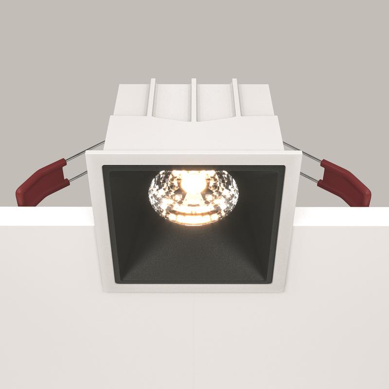 Светильник Alfa LED 1х15Вт 3000К 36град. встраив. Maytoni DL043-01-15W3K-SQ-WB