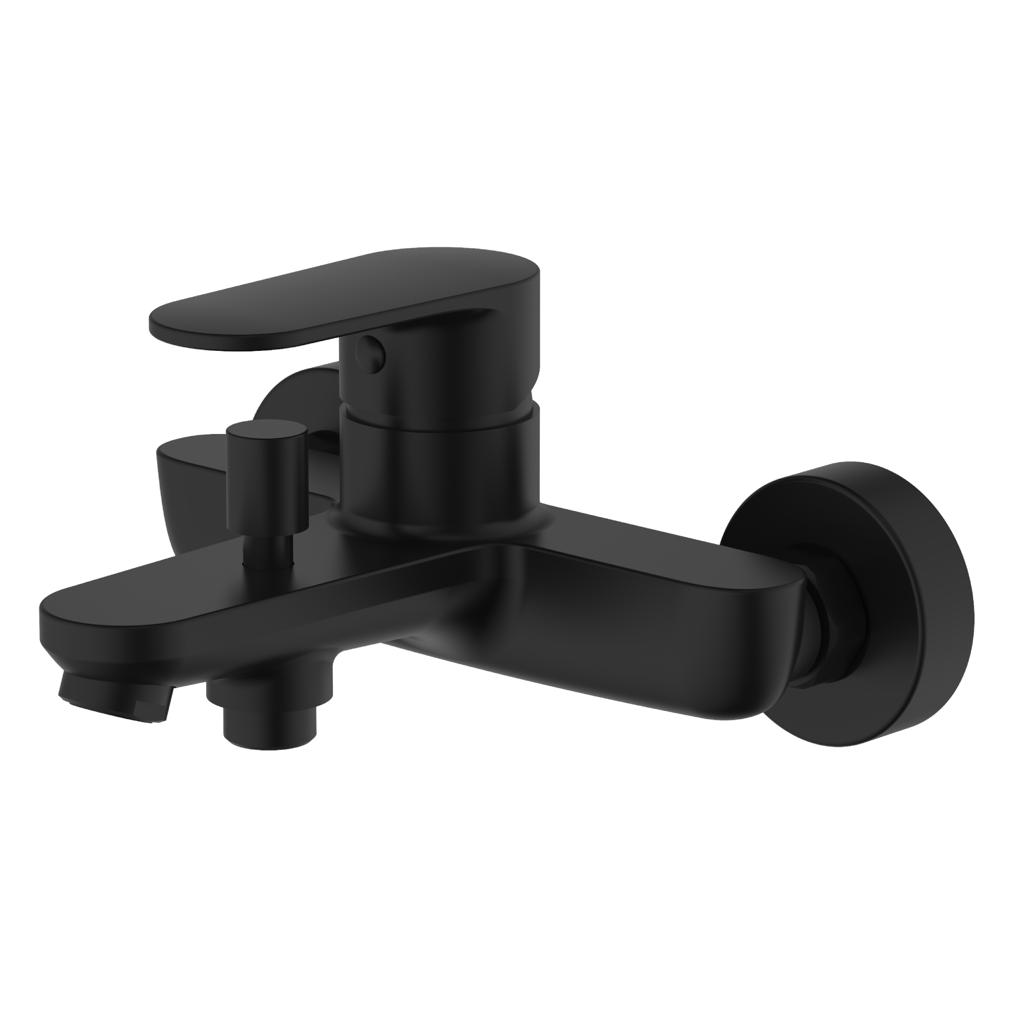 Смеситель Aquatek НИКА  для ванны AQ1840MB         черный матовый