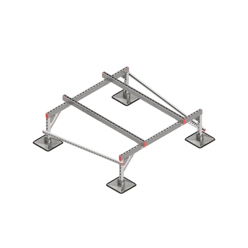 Конструкция опорная для установки оборудования TECHNORAPTOR STEELFOOT 1500х1500 тип 2 HD КМ TR0323