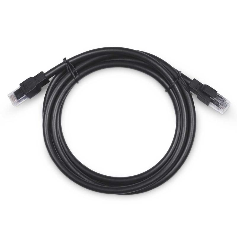 Патч-корд U/UTP кат.6A PC-ARM-UTP-RJ45-Cat.6a-5m-PE 2xRJ45/8p8c неэкранир. армированный гофрированной стальной лентой РЕ внешн. 5м черн. Cabeus 10134c
