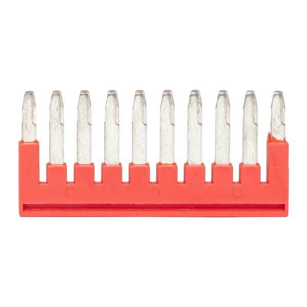 Перемычка втычная для ST/Push-in 2.5 10PIN (уп.10шт) EKF plc-per-st-10PIN-2.5