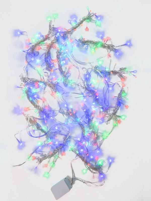 Гирлянда "Занавес" ICLLD300M-C 300LED RGB 3х3м 8 режимов IP20 SHLights 4690601052995