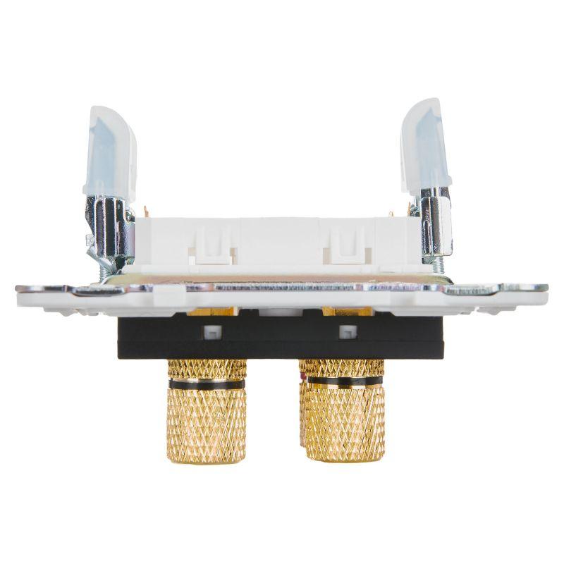 Аудиорозетка 4-м SKANDY SK-A01Bl черн. IEK SK-S40-K02