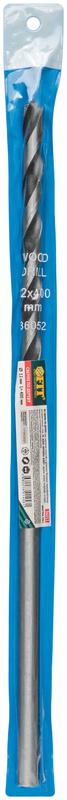 Сверло по дереву удлиненное 12х400мм FIT 36052
