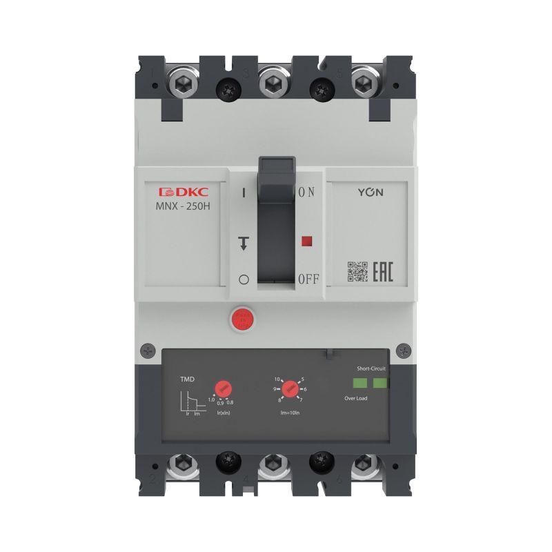 Выключатель автоматический 3P 200А 150кА pro MNX250H при AC415V расцепитель TMD YON MNX250H3PTMD0200