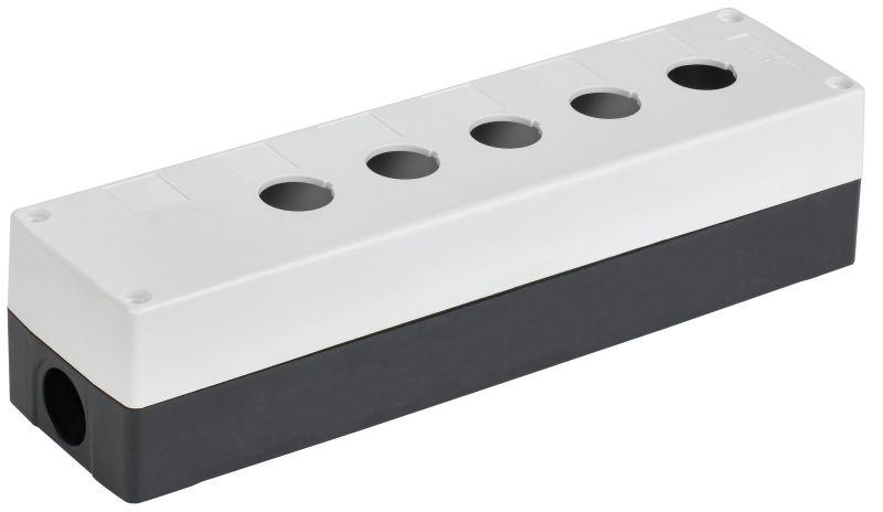 Корпус КП105(6)-Р 5(6)-м для кнопок бел. IEK BKP10-6-K01-R
