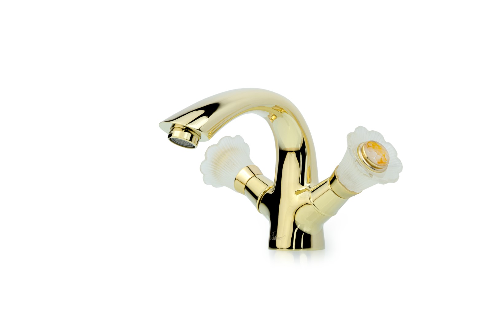 Смеситель для умывальника, Camelia золото_Комплект