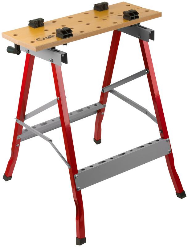 Верстак складной рабочая высота 760мм ширина изделия до 235мм FIT 65472