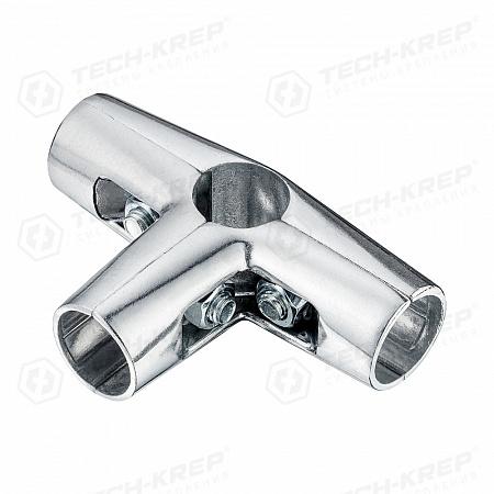 Соединитель 4-х труб хром (уп.1шт) Tech-Krep/Zitar 127453