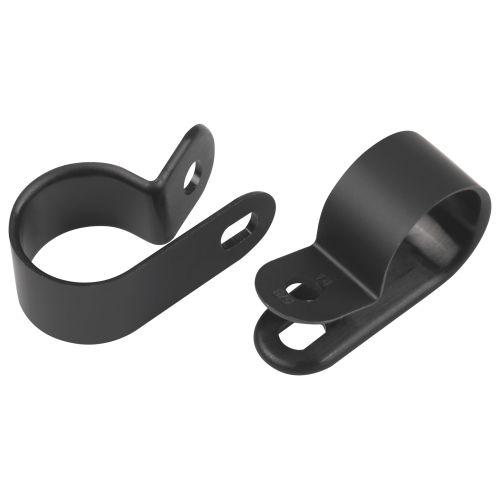 Скоба кабельная под винт 9мм нейлон. черн. (уп.10шт) Эра Б0066650