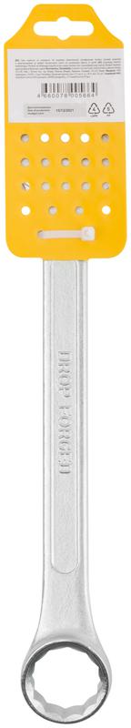 Ключ комбинированный "Хард" хромированное покрытие 30мм FIT 63160