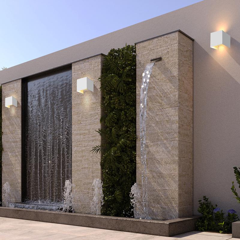 Светильник светодиодный Fulton 6Вт 3000К IP54 архитектурная подсветка Maytoni O572WL-L6W