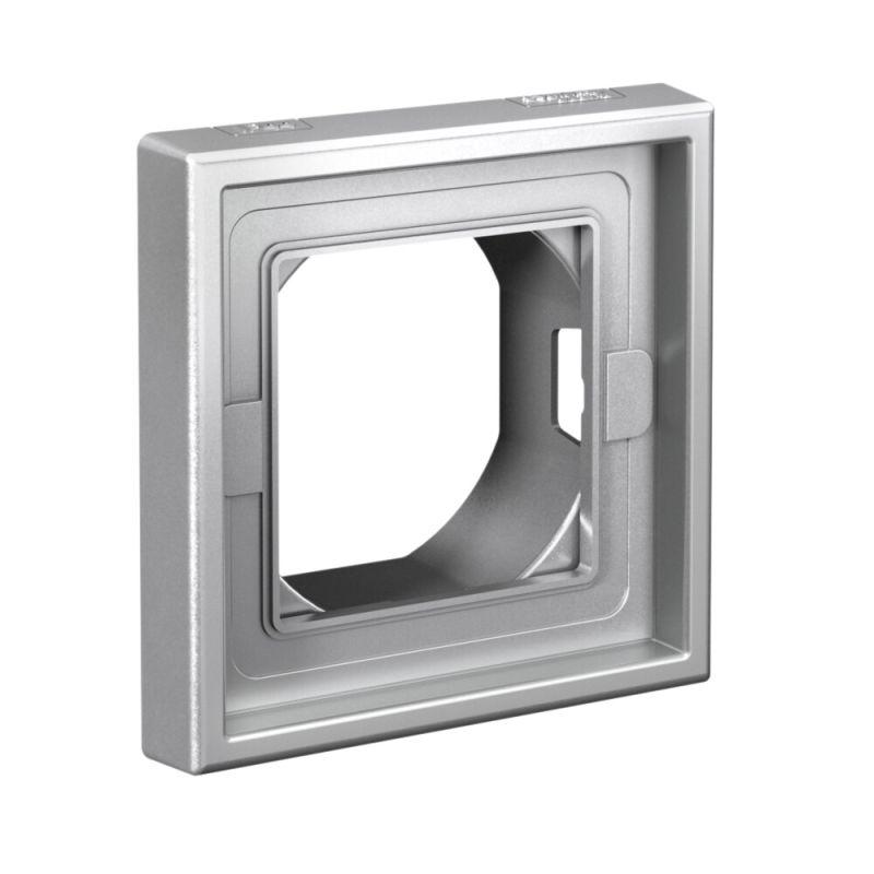 Рамка 1-м ArtGallery IP44 алюм. SE GAL440301