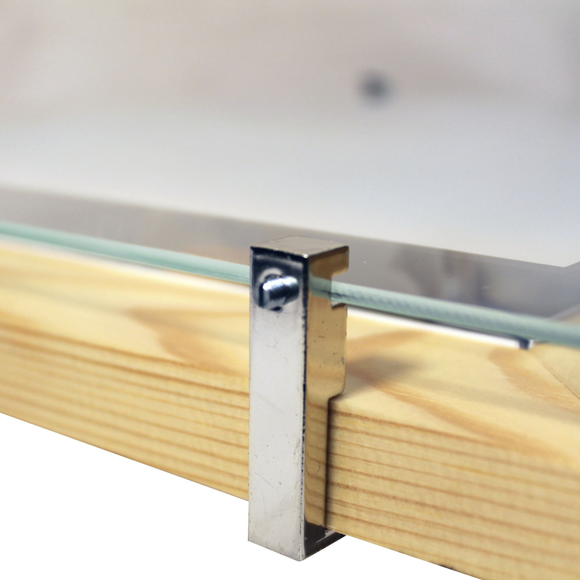 Светильник Полесье 300х300 НПБ 09-2х40-001 М94 белый корпус сосна держатель хром ИУ