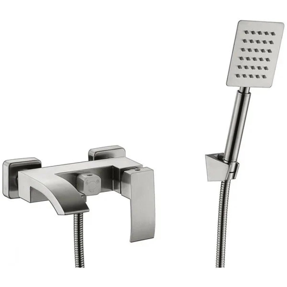 Смеситель для ванны Fmark FS8624, сатин