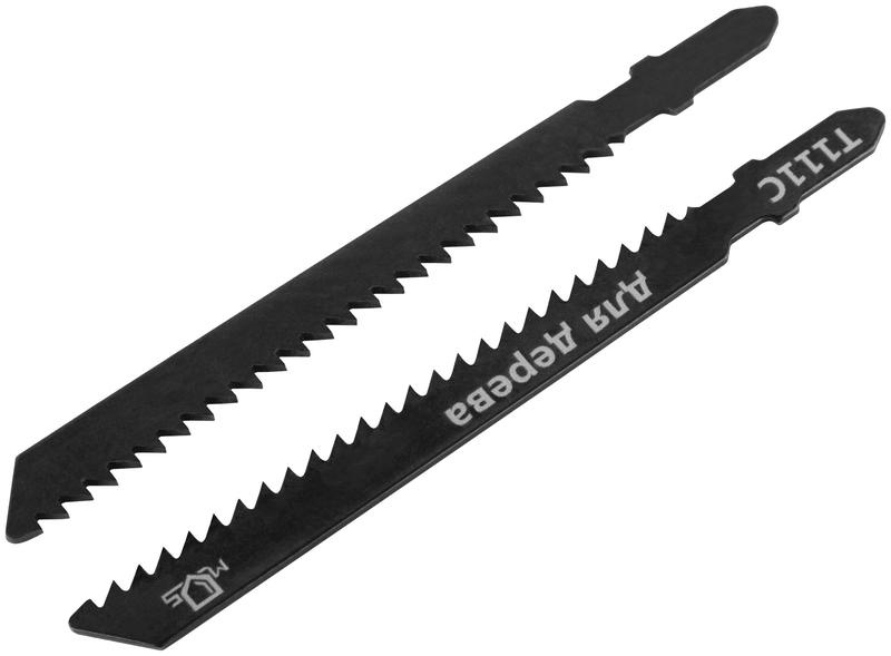 Полотно для эл. лобзика Т111С по дереву HCS 100мм (уп.2шт) MOS 40809М