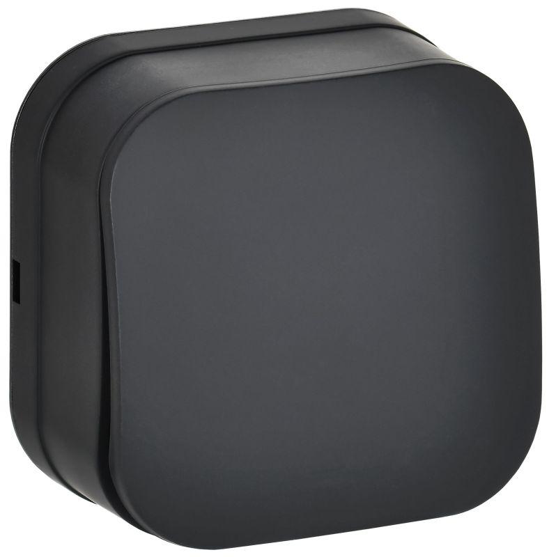 Выключатель 1-кл. ОП GLORY ВС20-1-0-ХЧм 10А черн. матов. IEK EVH10-K02M-10