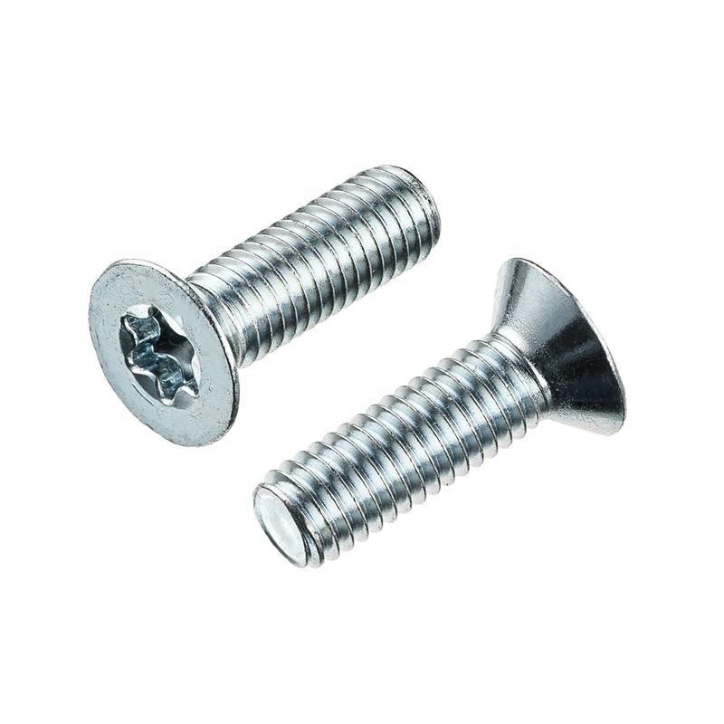 Винт с потайной головкой М5х16 DIN 965 оцинк. (уп.18шт) Tech-Krep/Zitar 102993