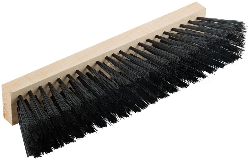 Щетка для пола деревянная прямоугольная 4-х рядная 265мм КУРС 68040