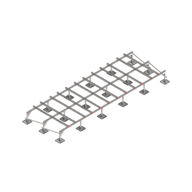 Конструкция опорная для установки оборудования TECHNORAPTOR STEELFOOT 6000х2000 HD КМ TR0359