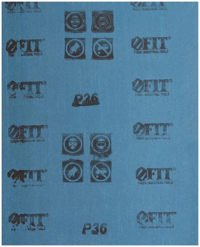 Лист шлифовальный на тканевой основе алюм./оксидный абразивный слой 230х280мм (уп.10шт) Р 36 FIT 38003