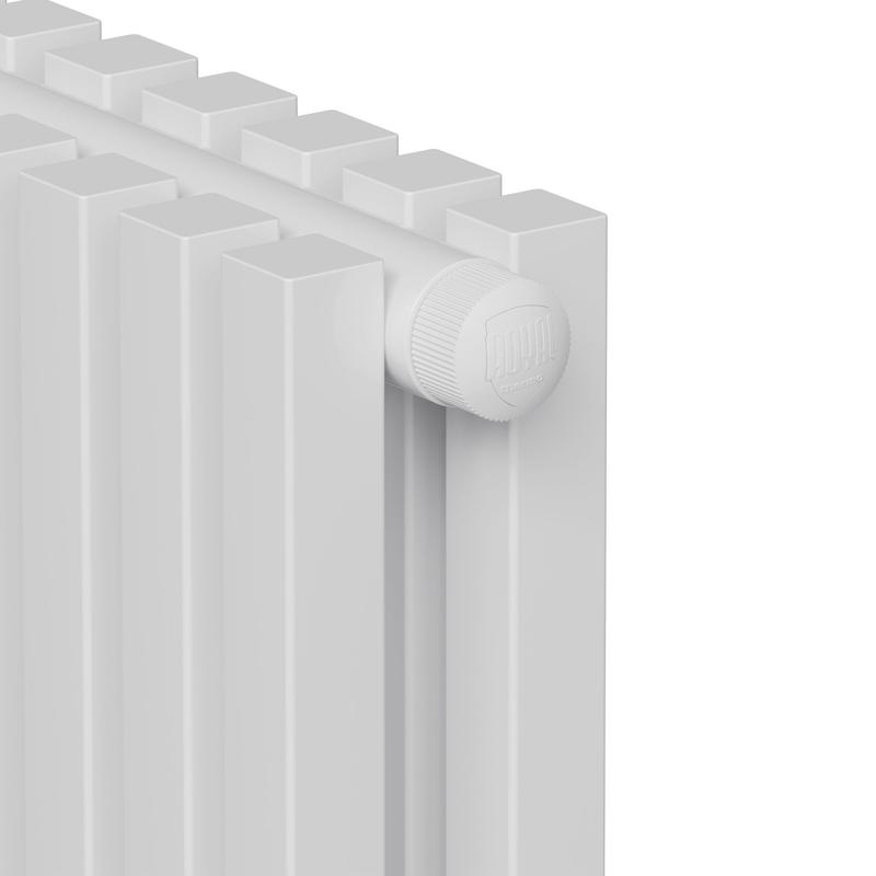 Радиатор дизайн Shift Q30 VC2050 20 секц. RAL9016 Royal Thermo НС-1631294