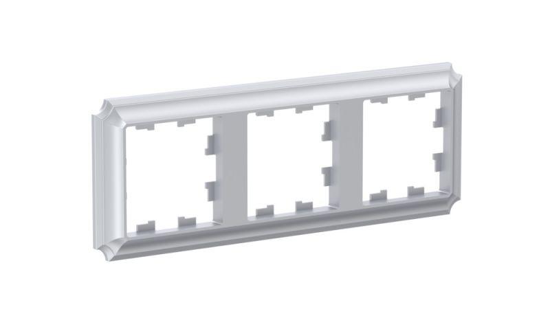 Рамка 3-м AtlasDesign Antique универс. алюм. SE ATN100303