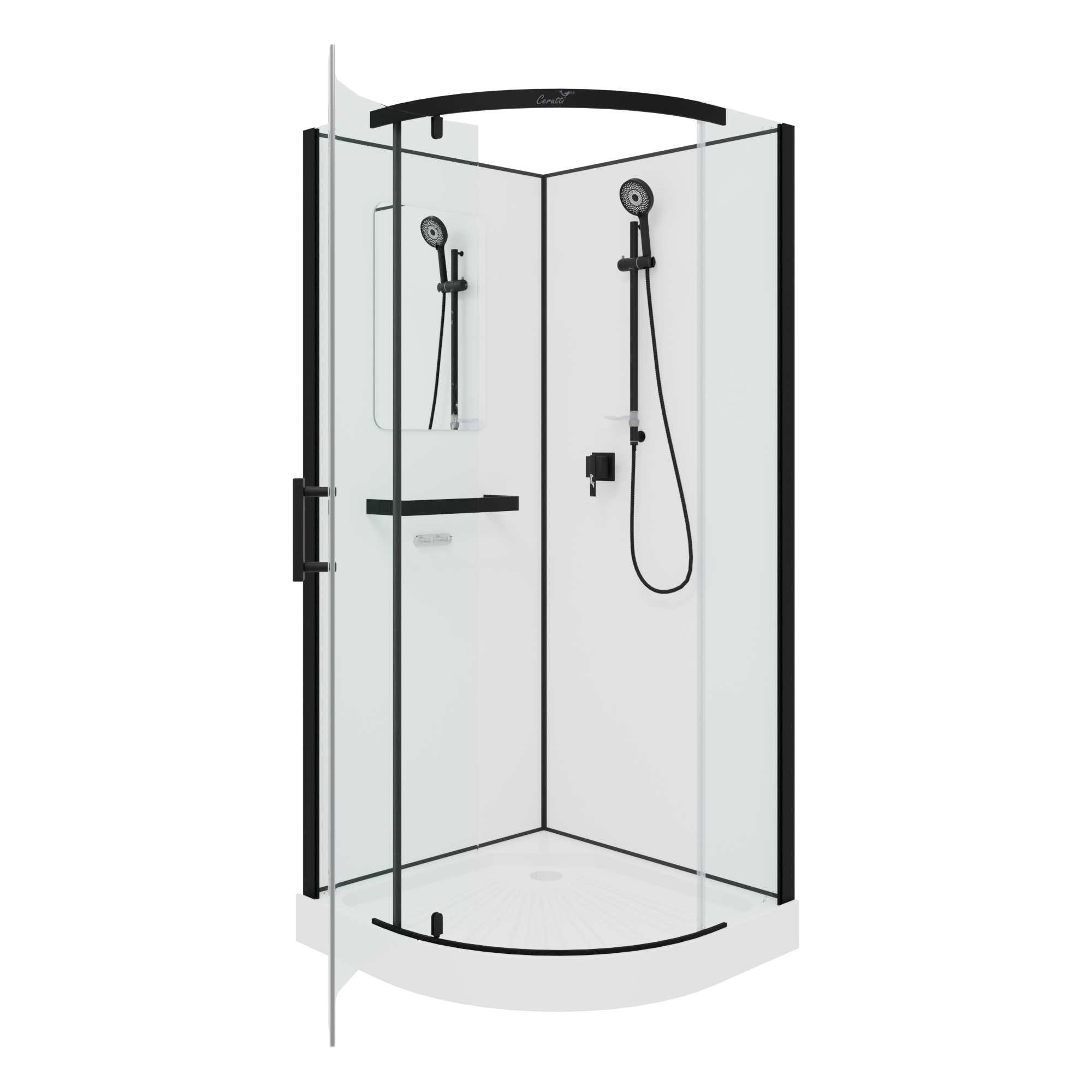 Кабина KORRA90B душевая Ceruttispa (90x90x205)