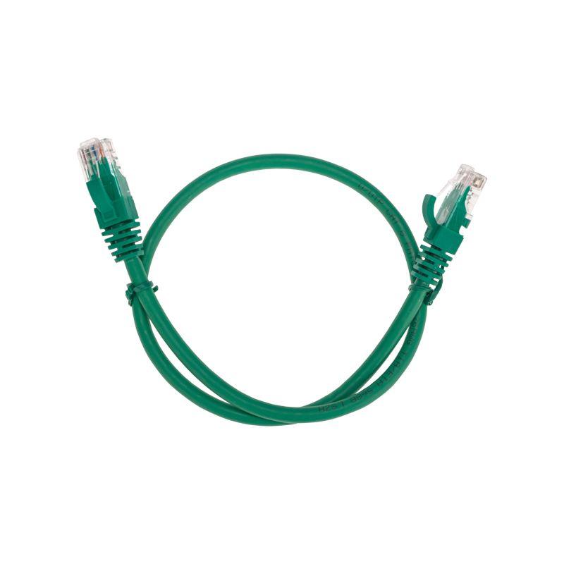 Патч-корд U/UTP CAT 6 RJ45-RJ45 26AWG LSZH зел. 0.5м Rexant 02-0296-05