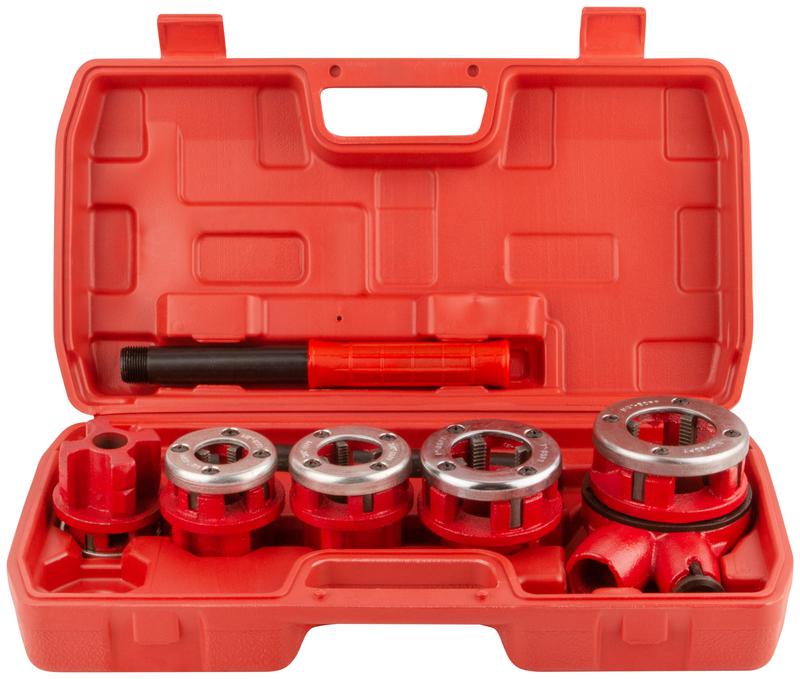 Набор клуппов трубных 5шт (3/8дюйм-1/2дюйм-3/4дюйм-1дюйм-1 1/4дюйм) FIT 70005