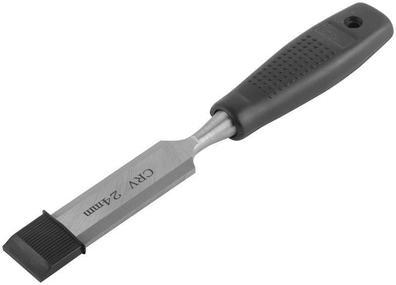 Стамеска CrV с пластиковой ручкой 24мм FIT 43124