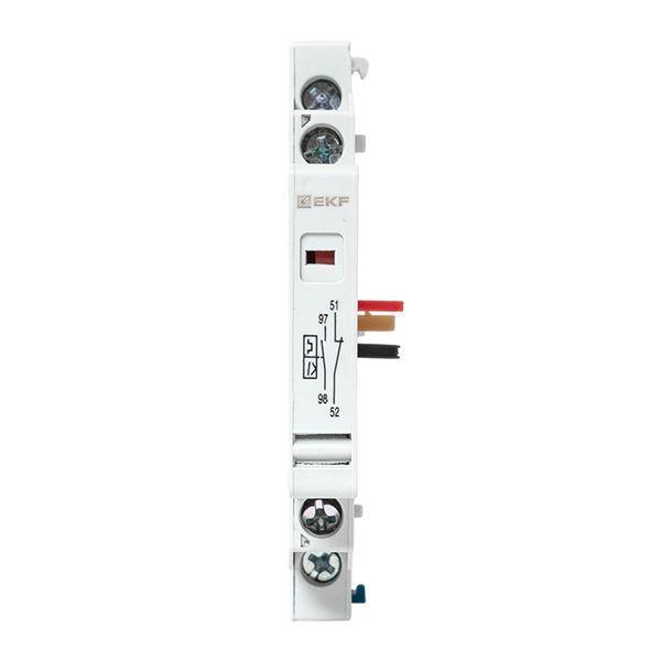 Контакт сигнализации аварийного отключения + вспомогательный контакт мгновенного действия АПД/GV2 АК-1001 1НО (авар.) + 1НЗ EKF apd-ad1001