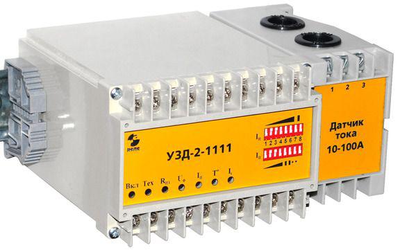 Устройство защиты электродвигателей УЗД-2-1111 380В 50Гц. от 10А до 100А защита от перегрузок двигателя и недопустимых перекосов фаз Реле и Автоматика A8115-80095380