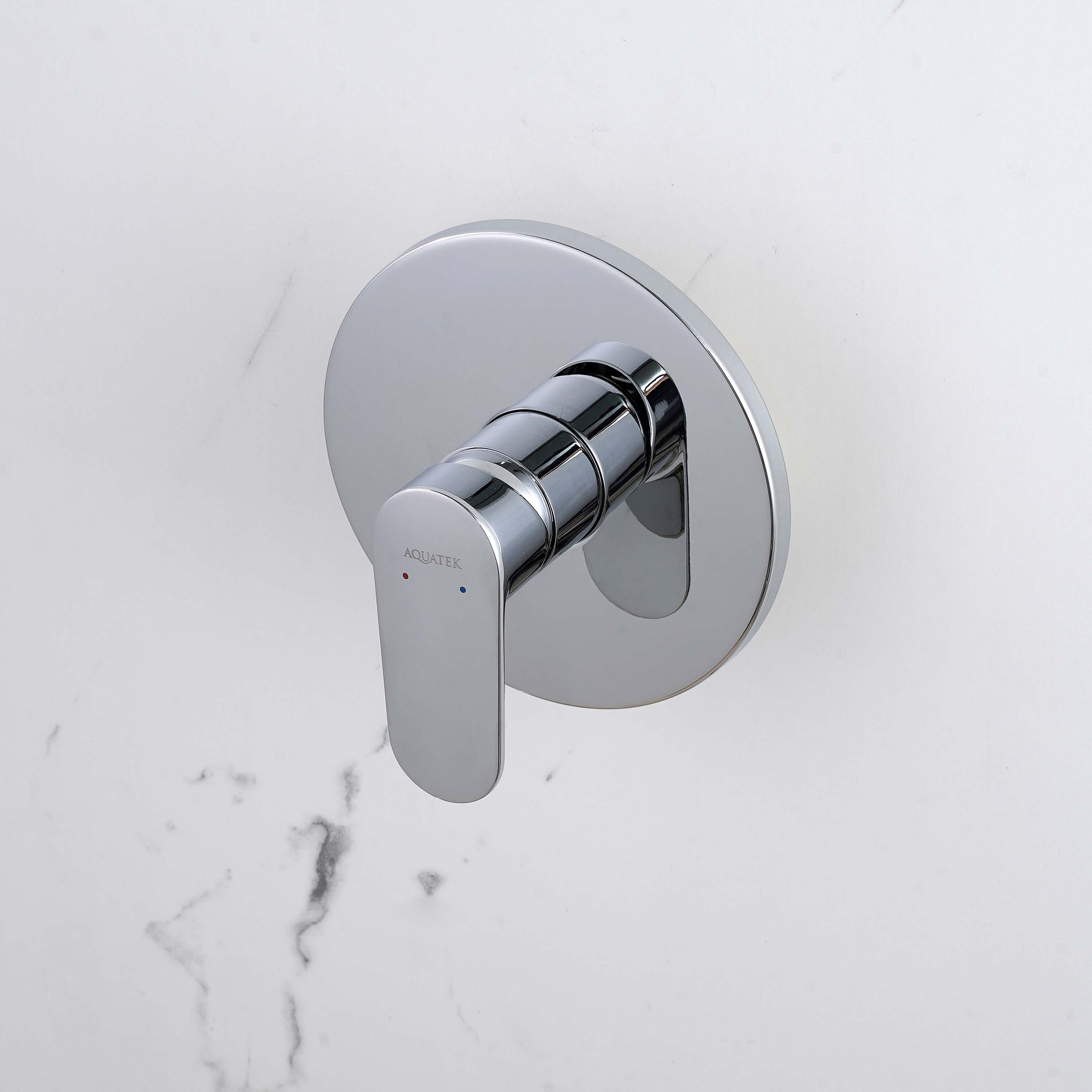 Cмеситель Aquatek НИКА для ванны (внешняя и скрытая часть)   AQ1866CR       хром