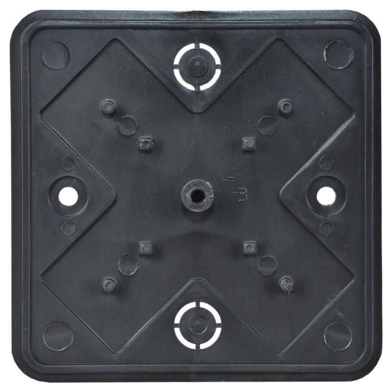 Коробка распаячная ОП 75х75х28 черн. IEK UKO10-075-075-028-K02-E