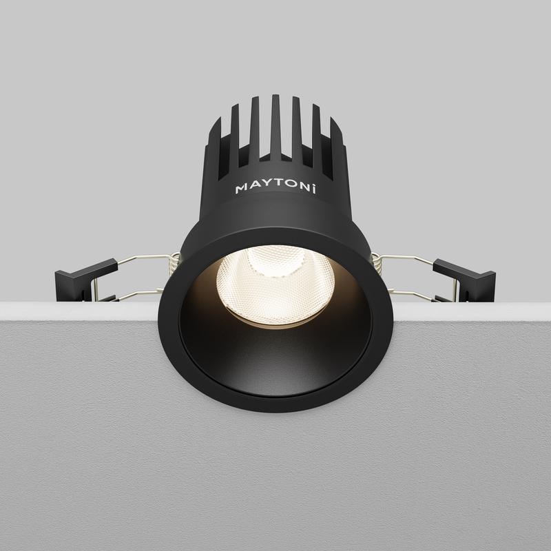 Светильник Dip 15Вт 4000К 50град. встраив. Maytoni DL117-15W-4K-B