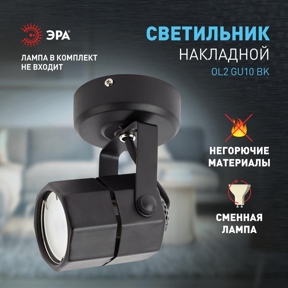 Светильник Накладной, черный (50/900)