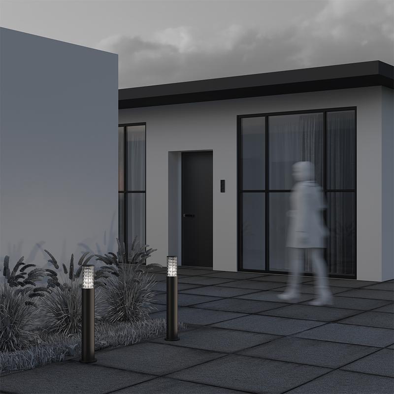 Светильник Bronx 1х60Вт E27 IP54 ландшафтный Maytoni O576FL-01B